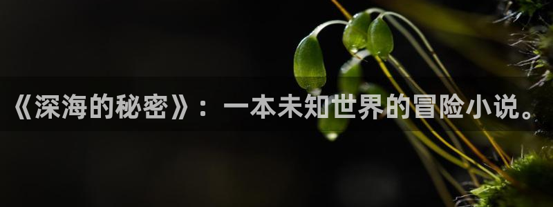二爷家的麻雀成精了txt趣书网：《深海的秘密》：一本未知世界的冒险小说。